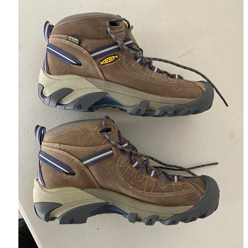 New KEEN Women's Targhee II Mid Hiking Boots Size 9 Waterproof - Picture 8 of 11